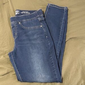 Signature by Levi Strauss Dark Blue Skinny Jeans